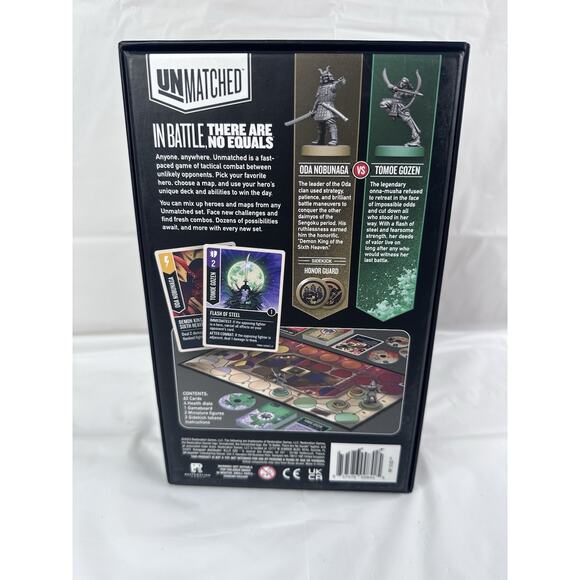 UNMATCHED SUN'S ORIGIN Restoration Games Oda Vs Tomoe Board Game - Picture 3 of 6